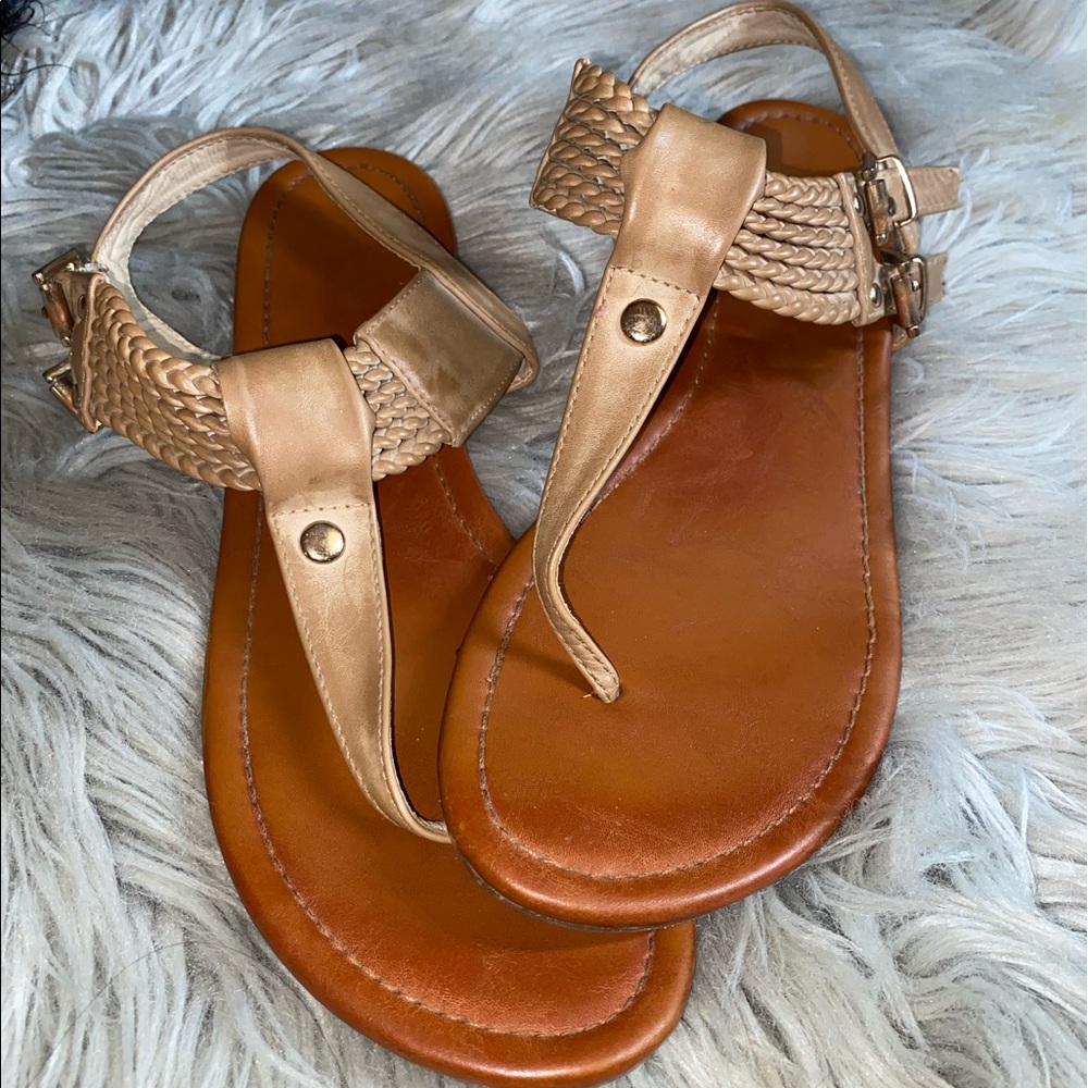 Cute tan sandals